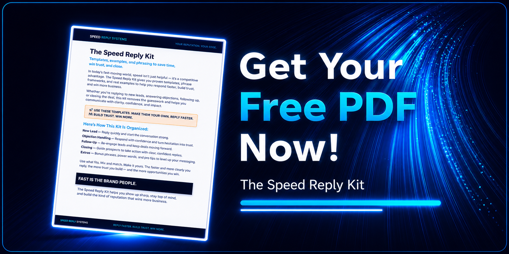 The Speed Reply Kit — AIMS